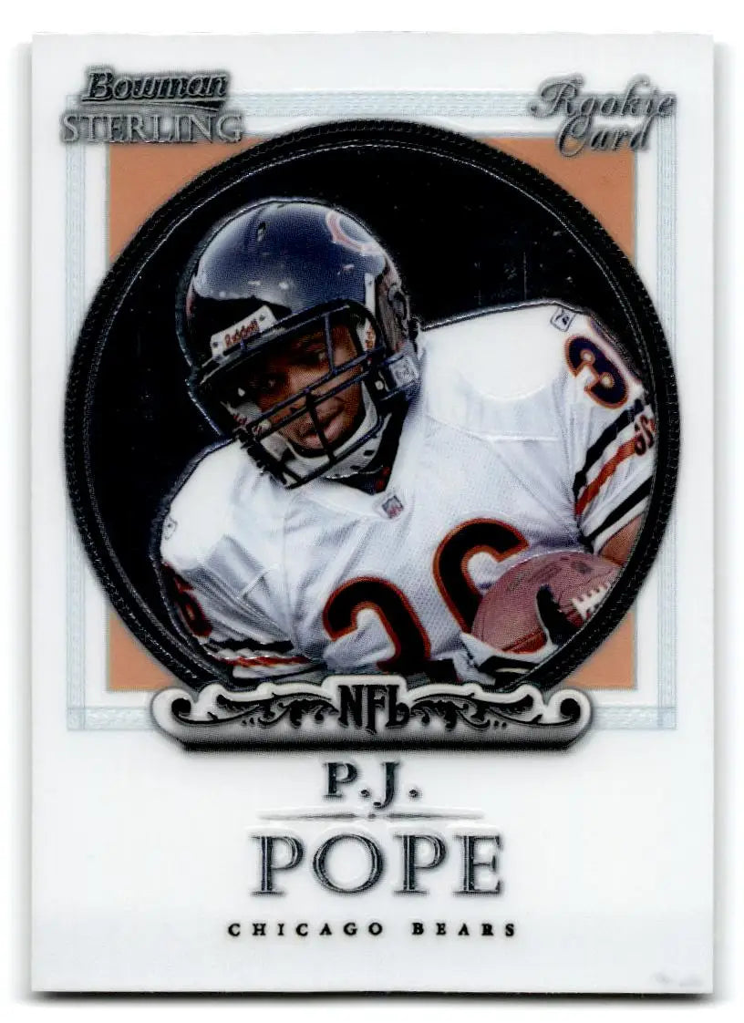 2006 Bowman Sterling #44 P.J. Pope - Football Card Single