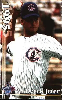 2006 Columbus Clippers Program Cards #NNO Derek Jeter - Baseball Card Single
