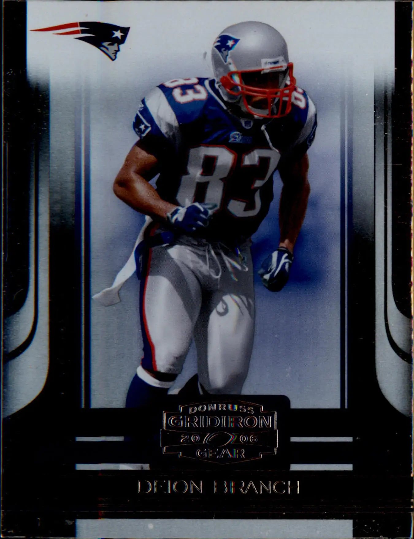 2006 Donruss Gridiron Gear Retail #62 Deion Branch - Football Card Single