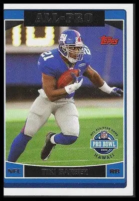 2006 Donruss Threads #67 Tiki Barber Near Mint - Football Card Single