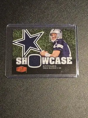 2006 Flair Showcase #SHS-DB Drew Bledsoe Showcase Stitches Jersey - Football Card Single