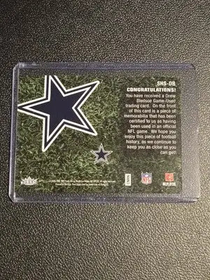 2006 Flair Showcase #SHS-DB Drew Bledsoe Showcase Stitches Jersey - Football Card Single