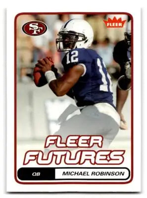 2006 Fleer #177 Michael Robinson - Football Card Single