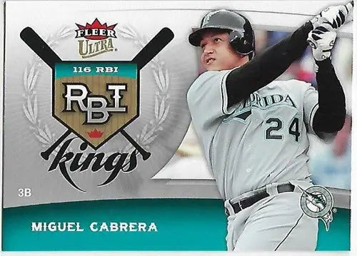 2006 Fleer Ultra RBI Kings #RBI13 Miguel Cabrera NM-MT Marlins - Baseball Card Single