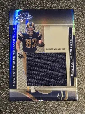 2006 Playoff Absolute Memorabilia J.Klopfenstein Rookie Materials Oversize #/50 - Football Card Single