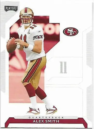 2006 Playoff NFL Playoffs #1 Alex Smith NM-MT - Football Card Single