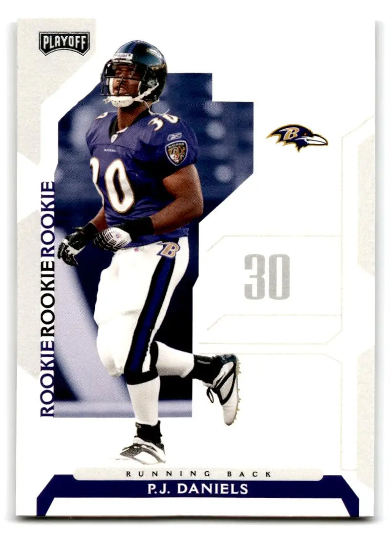 2006 Playoff NFL Playoffs #107 P.J. Daniels - Football Card Single