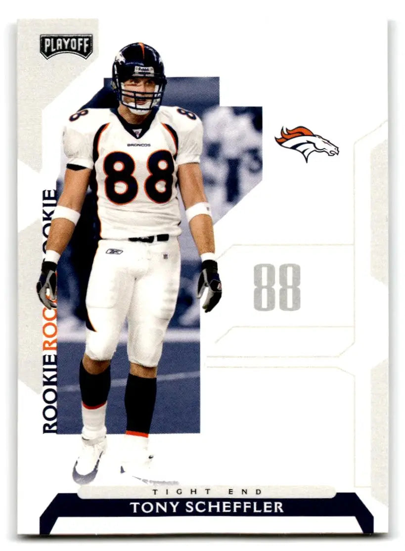 2006 Playoff NFL Playoffs #110 Tony Scheffler - Football Card Single