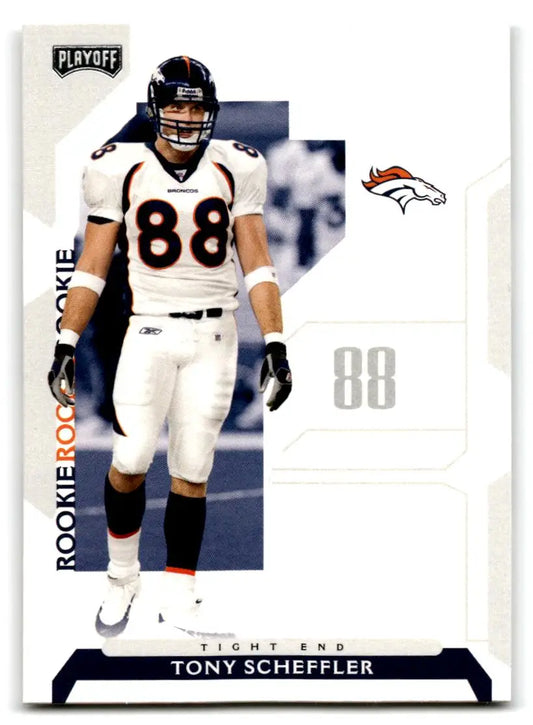 2006 Playoff NFL Playoffs #110 Tony Scheffler - Football Card Single