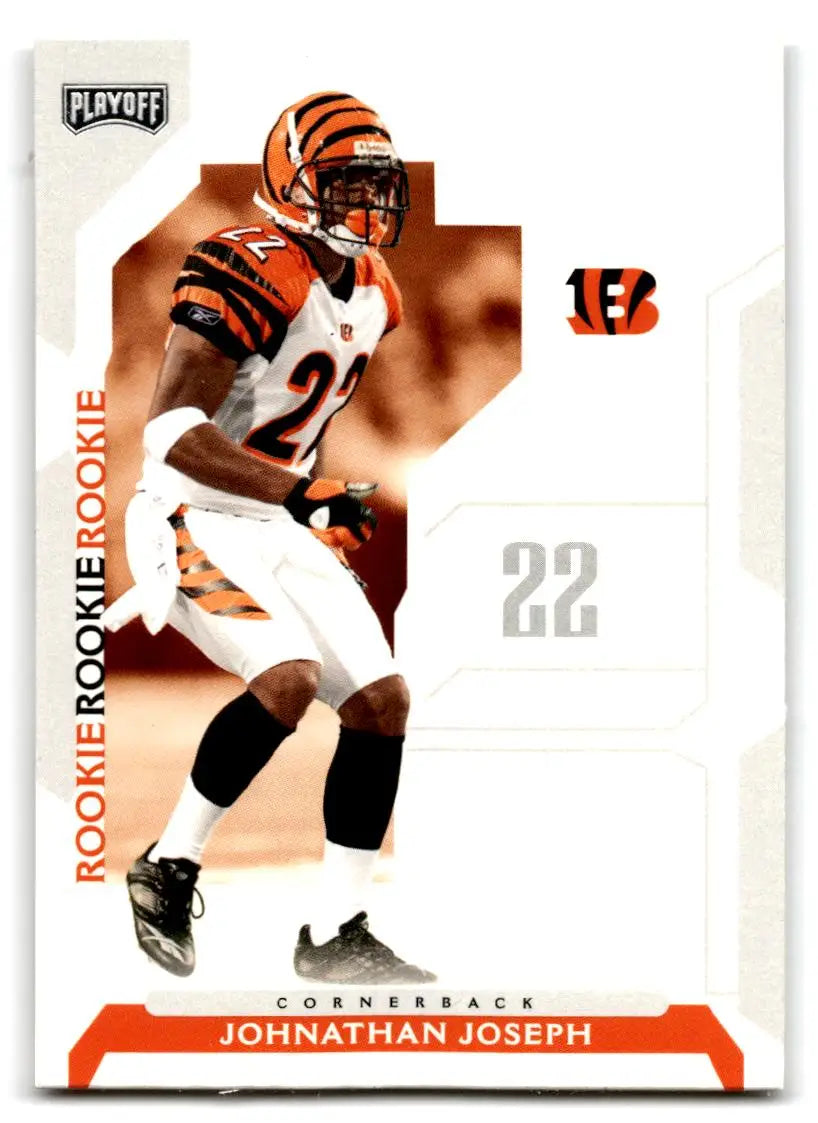 2006 Playoff NFL Playoffs #113 Johnathan Joseph - Football Card Single