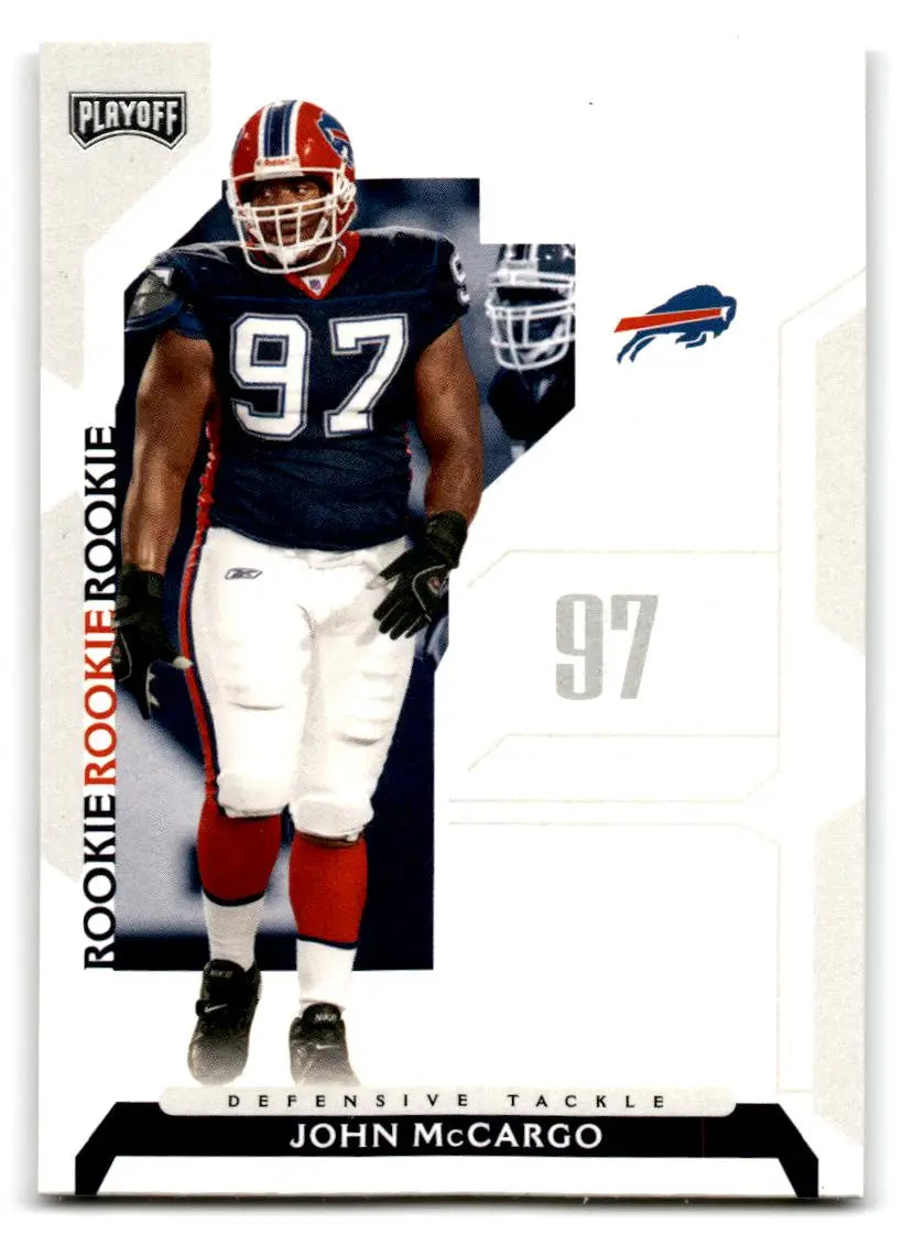 2006 Playoff NFL Playoffs #114 John McCargo - Football Card Single