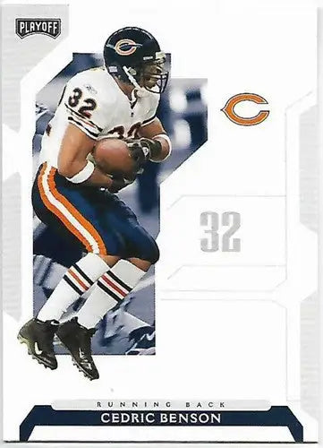 2006 Playoff NFL Playoffs #13 Cedric Benson NM-MT - Football Card Single
