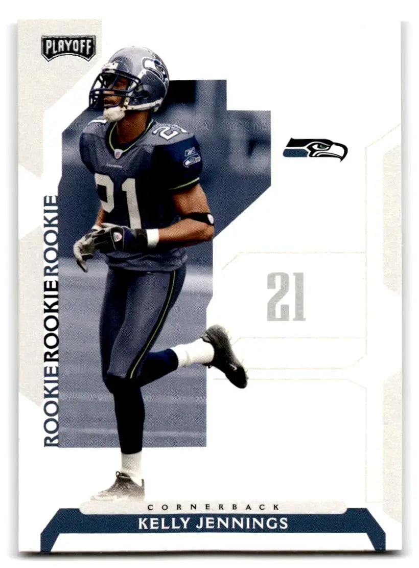 2006 Playoff NFL Playoffs #130 Kelly Jennings - Football Card Single