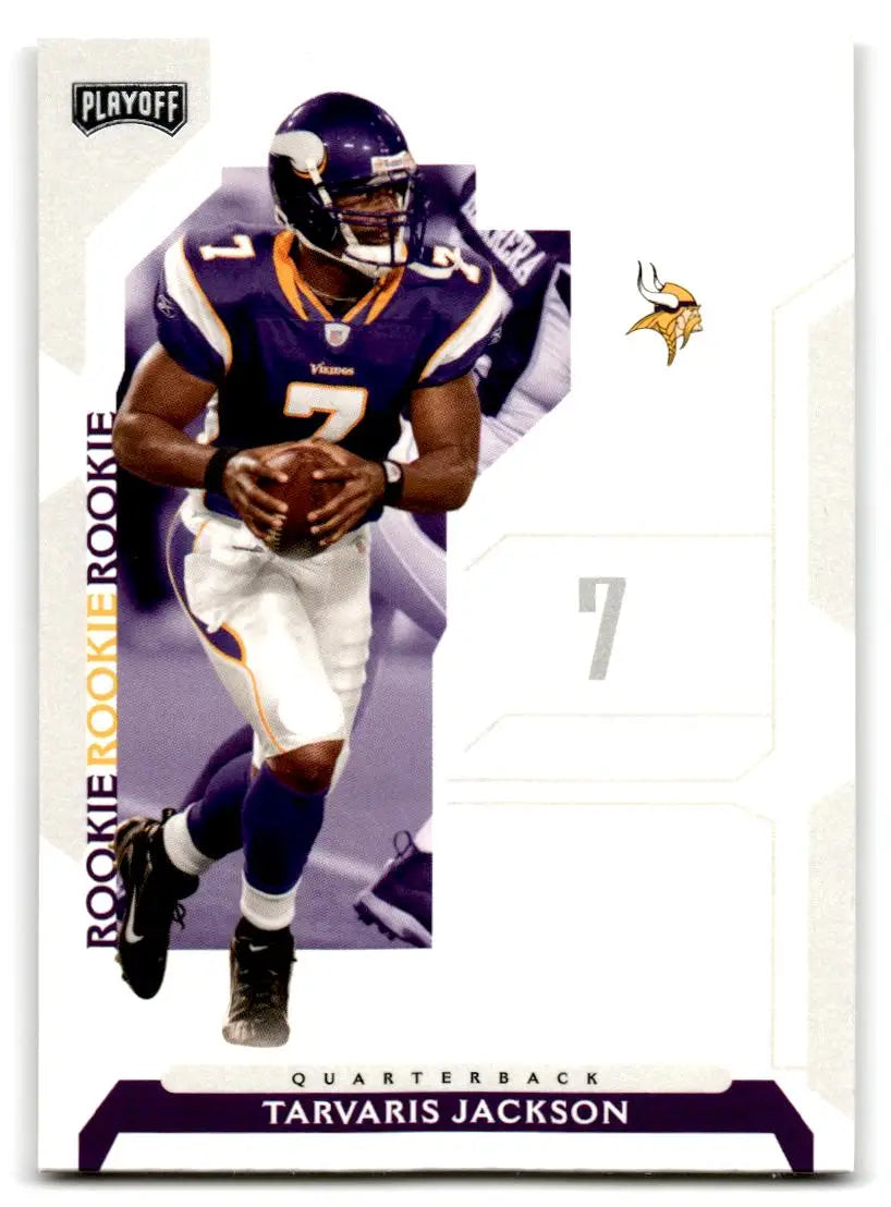 2006 Playoff NFL Playoffs #133 Tarvaris Jackson - Football Card Single