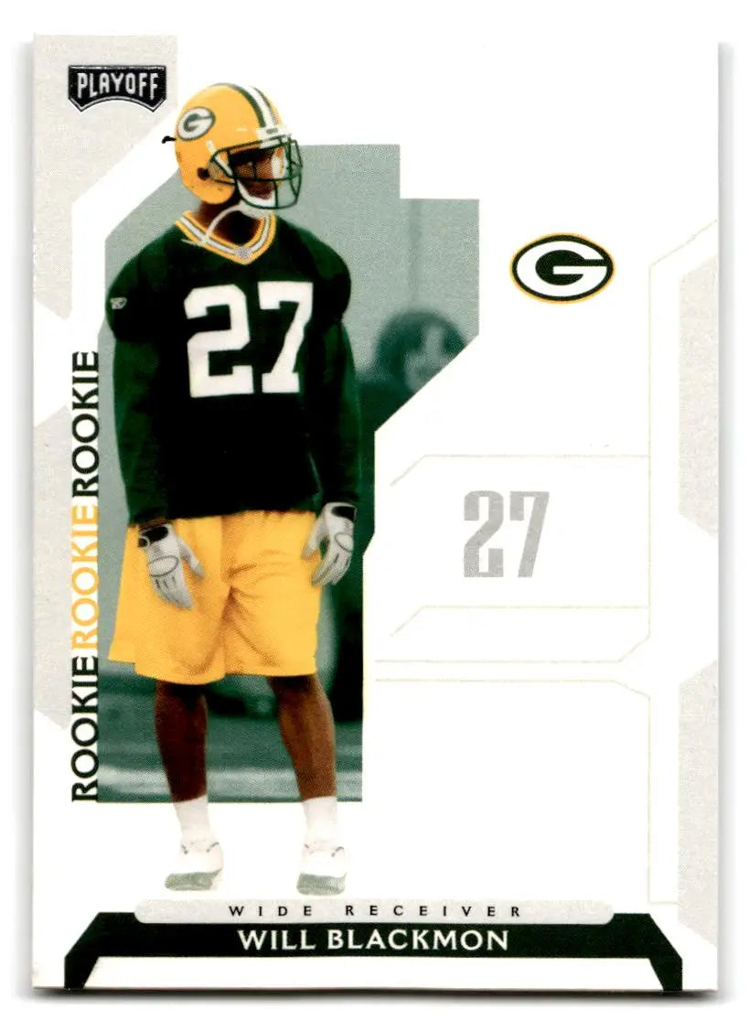 2006 Playoff NFL Playoffs #141 Will Blackmon - Football Card Single