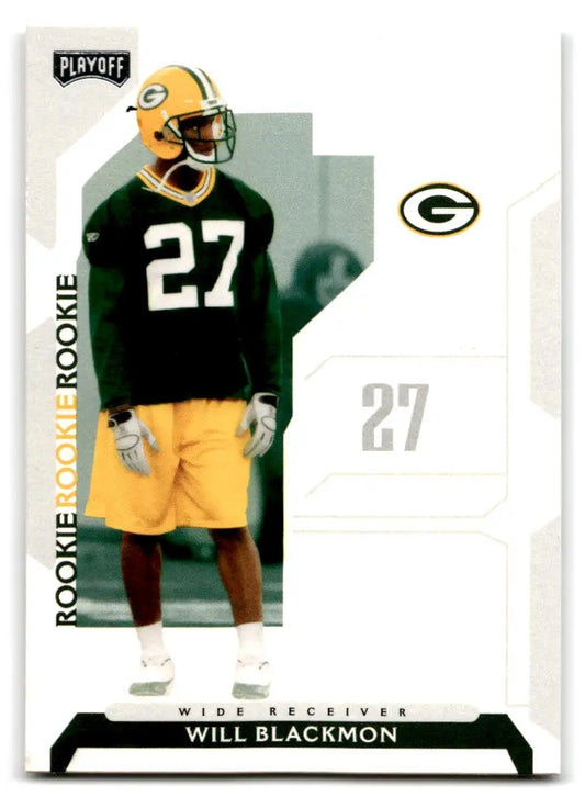 2006 Playoff NFL Playoffs #141 Will Blackmon - Football Card Single