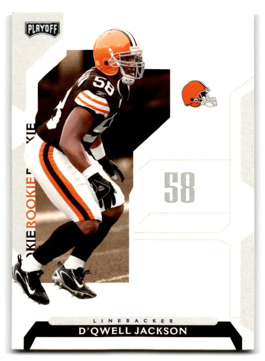 2006 Playoff NFL Playoffs #144 D’Qwell Jackson - Football Card Single