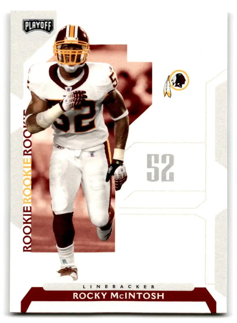 2006 Playoff NFL Playoffs #145 Rocky McIntosh - Football Card Single