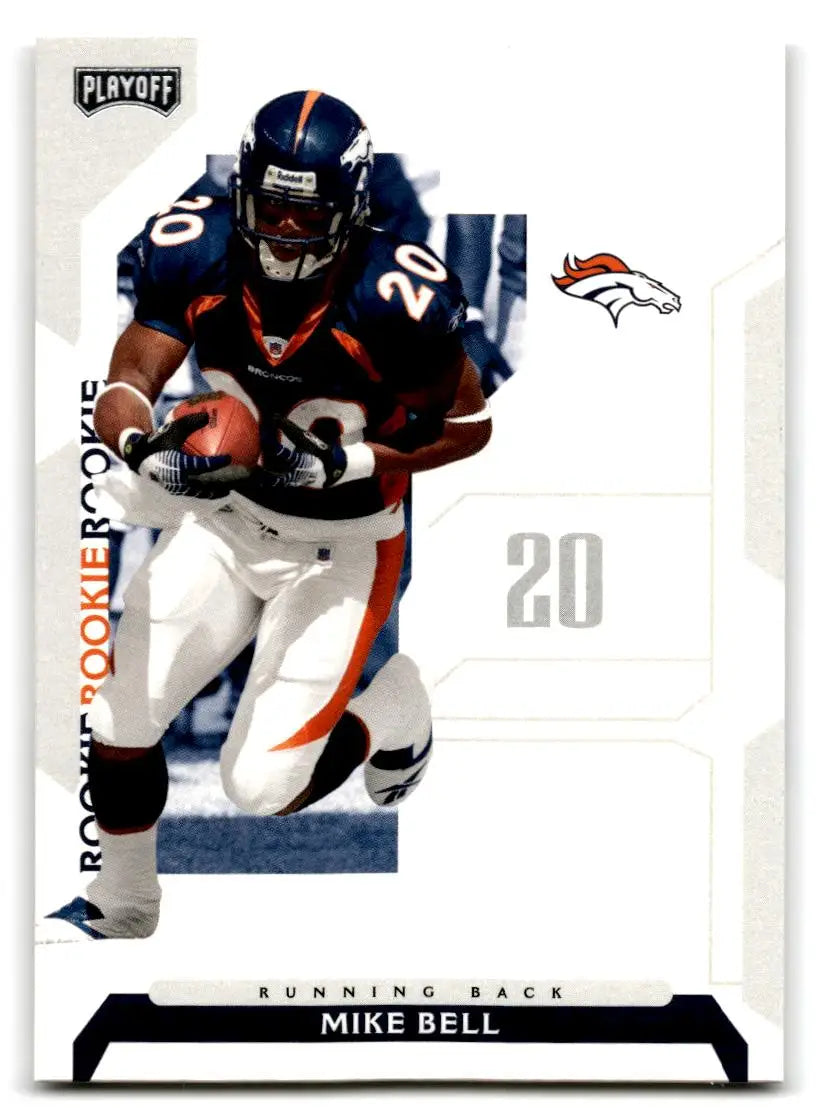 2006 Playoff NFL Playoffs #147 Mike Bell - Football Card Single
