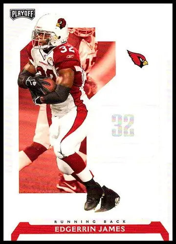 Edgerrin James football card from 2006 Playoff NFL Playoffs series with original gloss