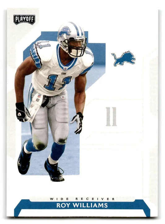 2006 Playoff NFL Playoffs #53 Roy Williams - Football Card Single