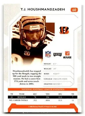 2006 Playoff NFL Playoffs #60 T.J. Houshmandzadeh - Football Card Single