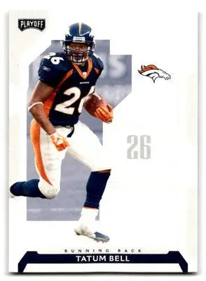 2006 Playoff NFL Playoffs #61 Tatum Bell - Football Card Single