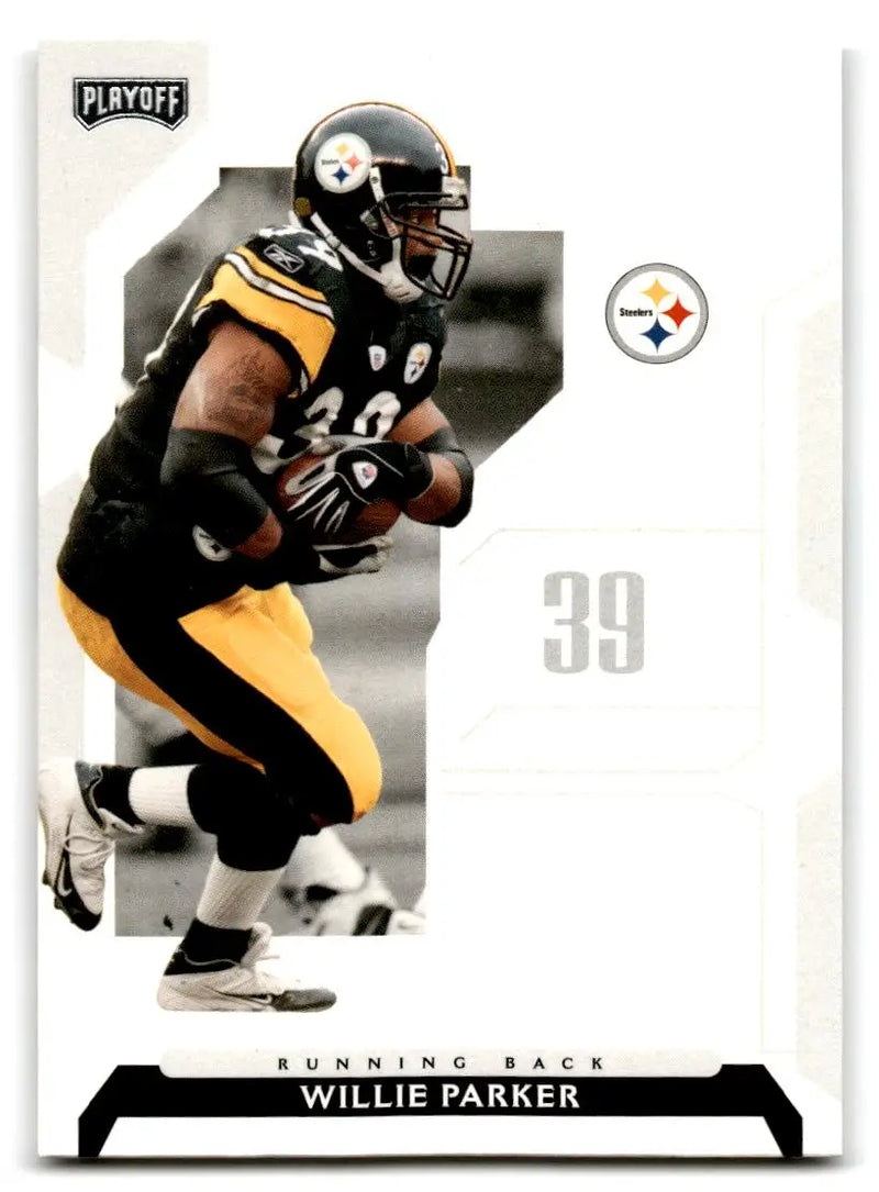 2006 Playoff NFL Playoffs #66 Willie Parker - Football Card Single