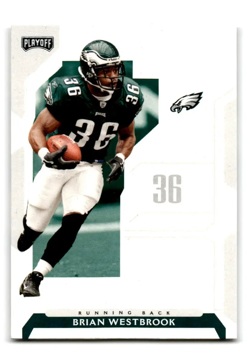 2006 Playoff NFL Playoffs #70 Brian Westbrook - Football Card Single