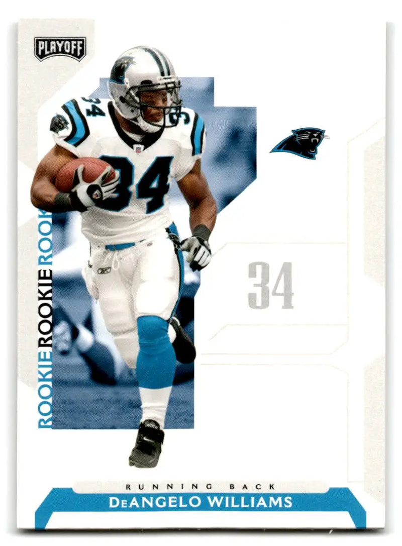 2006 Playoff NFL Playoffs #75 DeAngelo Williams - Football Card Single
