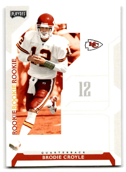 2006 Playoff NFL Playoffs #79 Brodie Croyle - Football Card Single