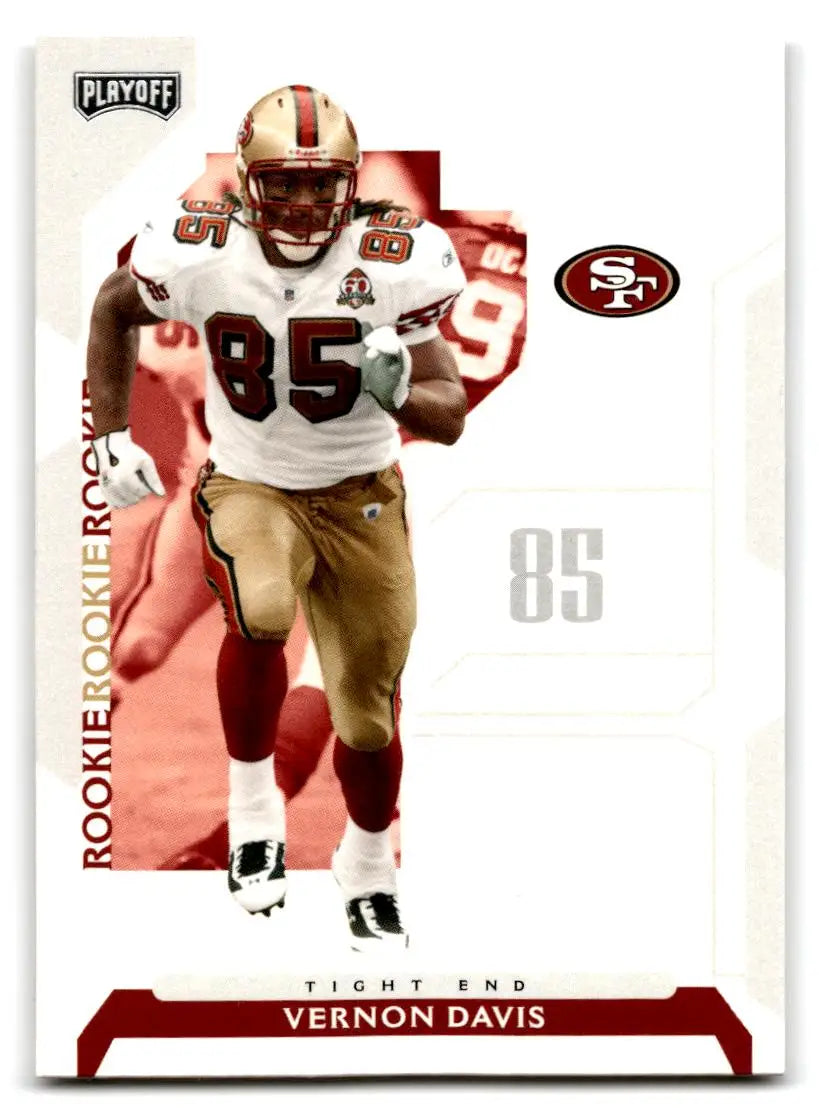 2006 Playoff NFL Playoffs #84 Vernon Davis - Football Card Single