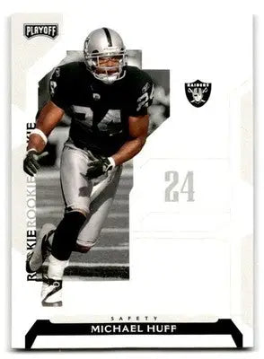 2006 Playoff NFL Playoffs #85 Michael Huff - Football Card Single