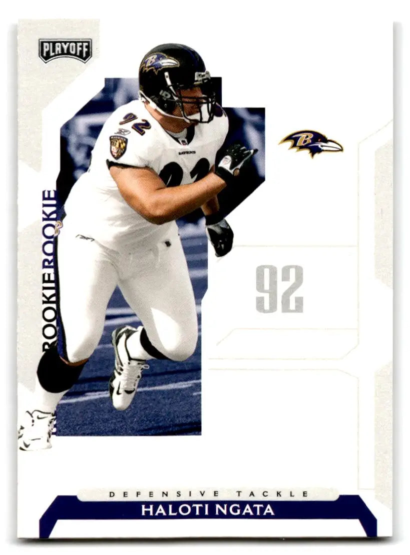 2006 Playoff NFL Playoffs #89 Haloti Ngata - Football Card Single