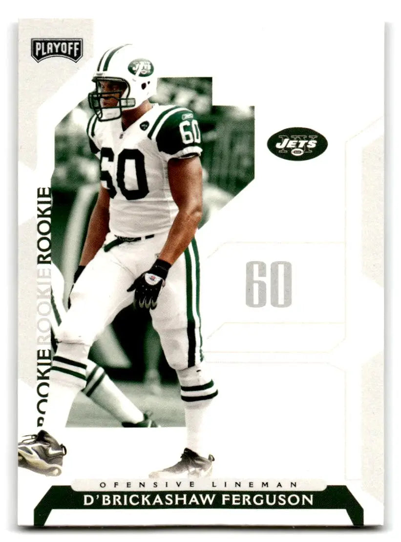2006 Playoff NFL Playoffs #95 D’Brickashaw Ferguson - Football Card Single