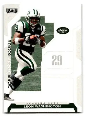 2006 Playoff NFL Playoffs #99 Leon Washington - Football Card Single