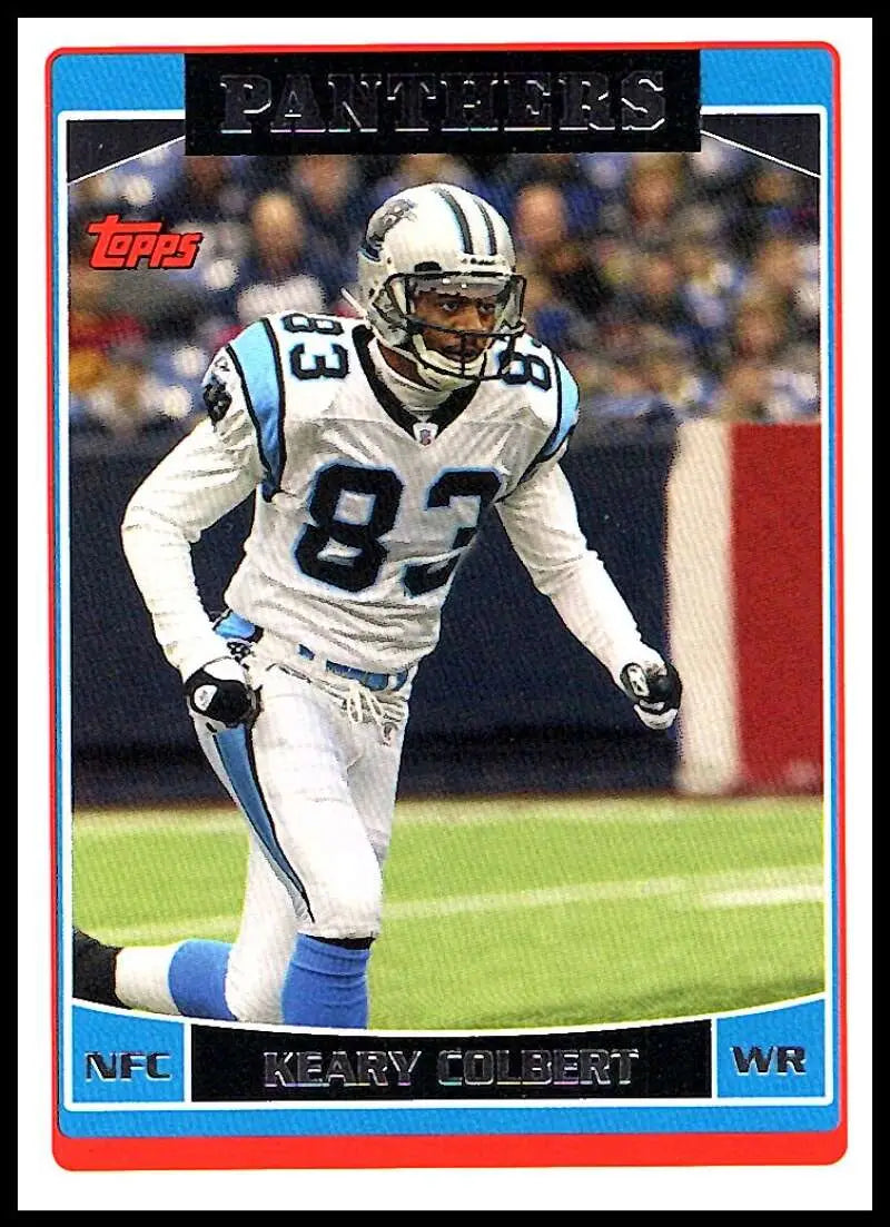 2006 Topps #107 Keary Colbert NM-MT Carolina Panthers Football Card - Football Card Single