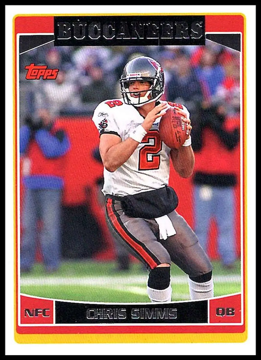 2006 Topps #116 Chris Simms NM-MT Tampa Bay Buccaneers Football Card - Football Card Single