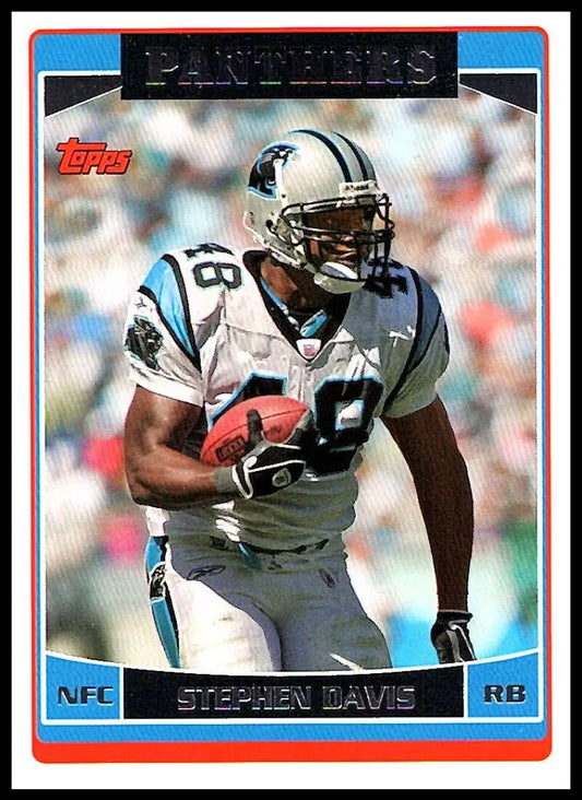 2006 Topps #134 Stephen Davis NM-MT Carolina Panthers Football Card