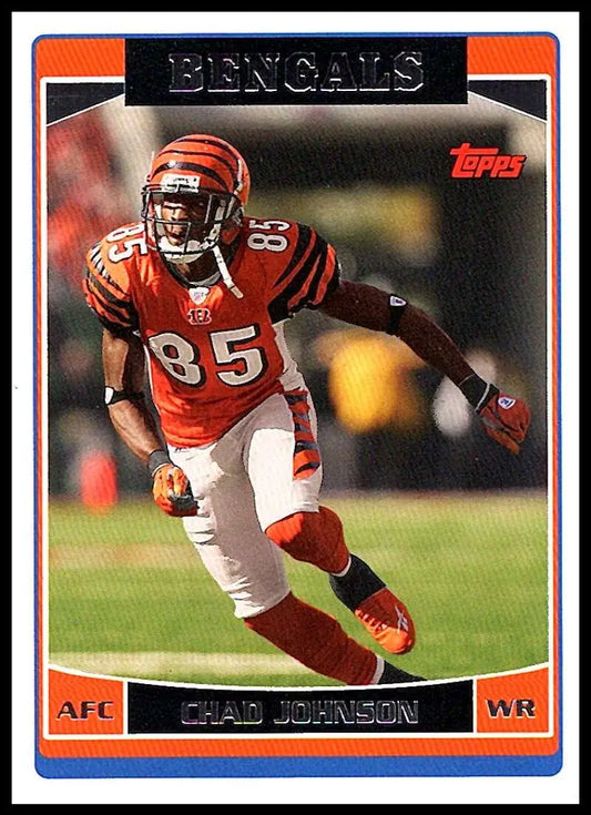 2006 Topps #136 Chad Johnson NM-MT Cincinnati Bengals Football Card