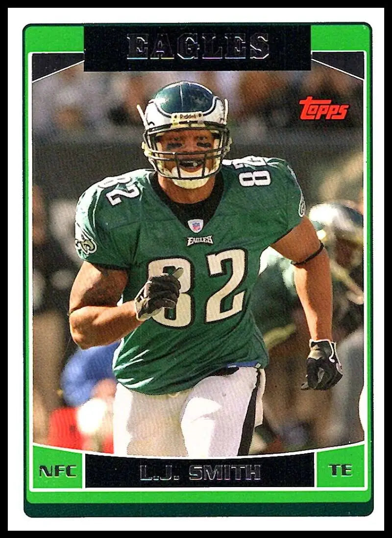 2006 Topps #141 L.J. Smith NM-MT Philadelphia Eagles Football Card - Football Card Single