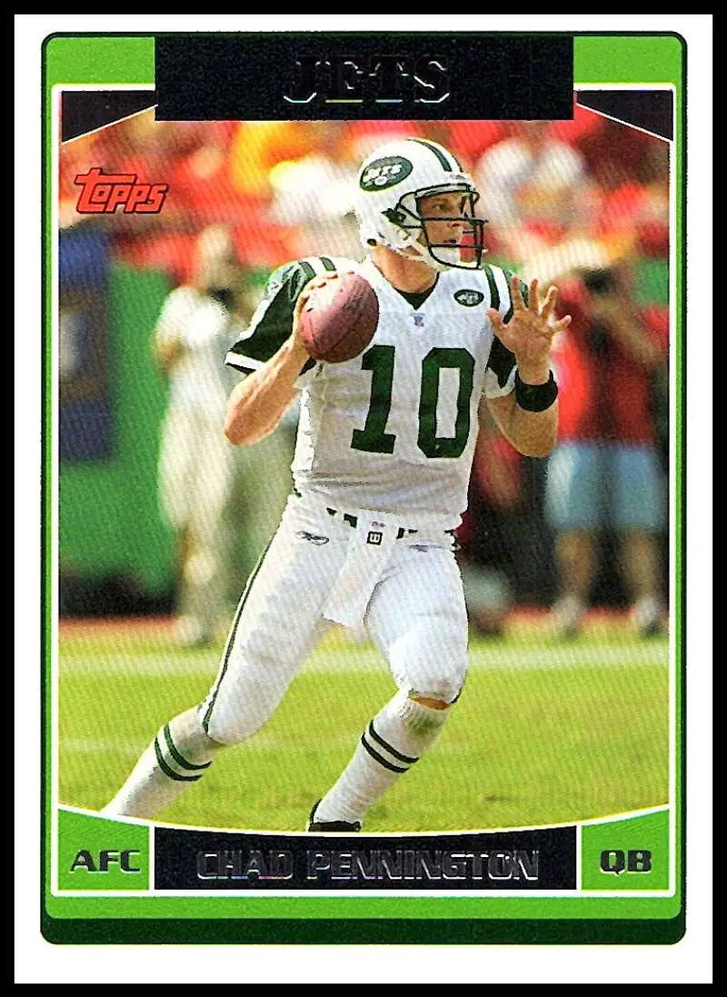 2006 Topps #146 Chad Pennington NM-MT New York Jets Football Card - Football Card Single