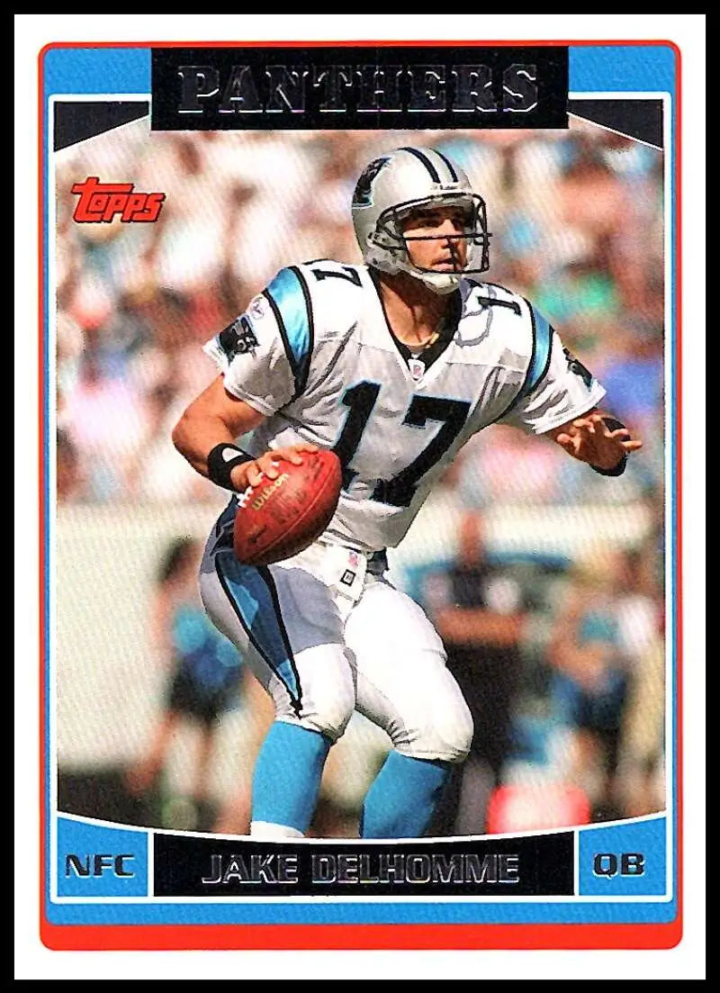 2006 Topps #149 Jake Delhomme NM-MT Carolina Panthers Football Card