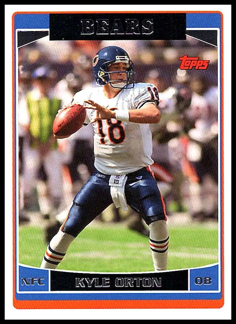 2006 Topps #171 Kyle Orton NM-MT Chicago Bears Football Card - Football Card Single
