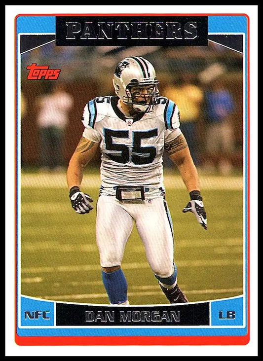 2006 Topps #173 Dan Morgan NM-MT Carolina Panthers Football Card - Football Card Single