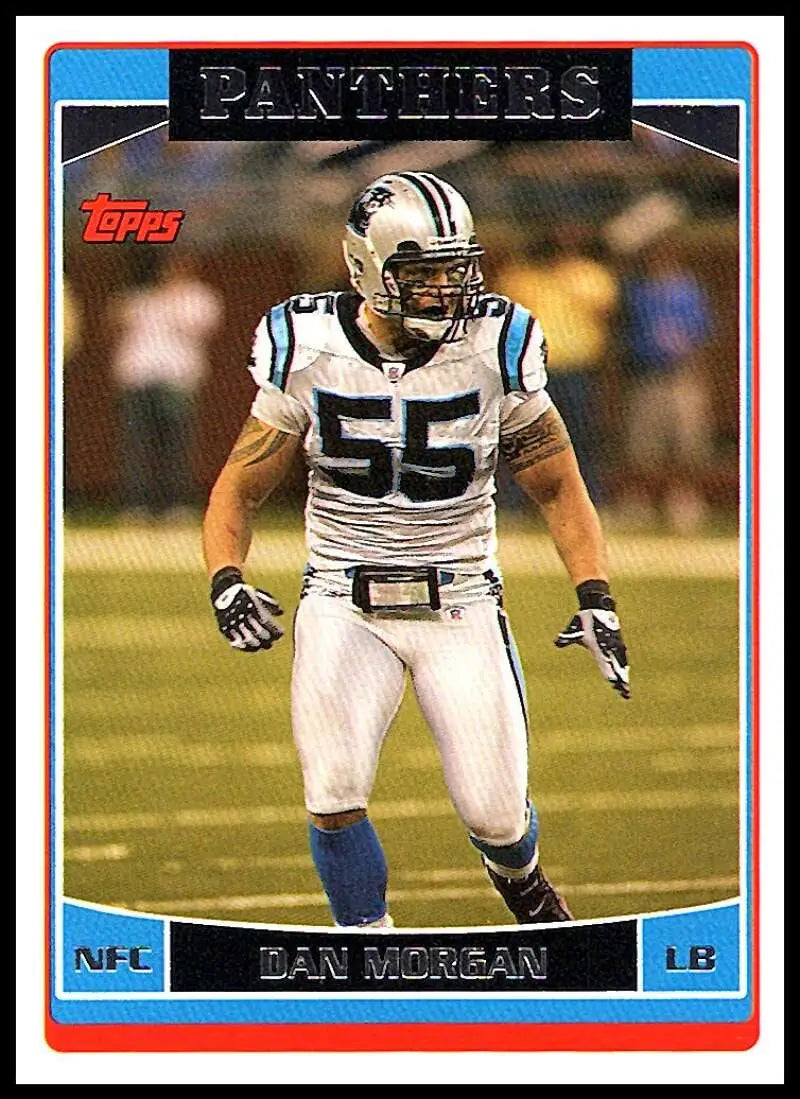 2006 Topps #173 Dan Morgan NM-MT Carolina Panthers Football Card - Football Card Single