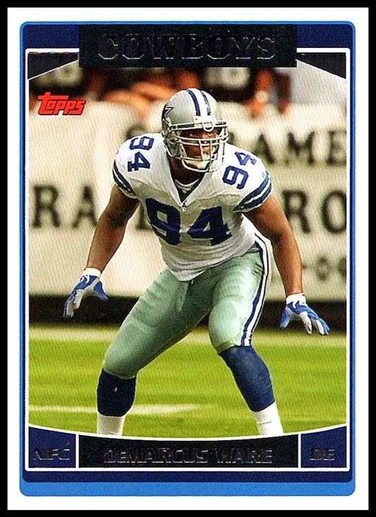 2006 Topps #18 DeMarcus Ware NM-MT Dallas Cowboys Football Card - Football Card Single