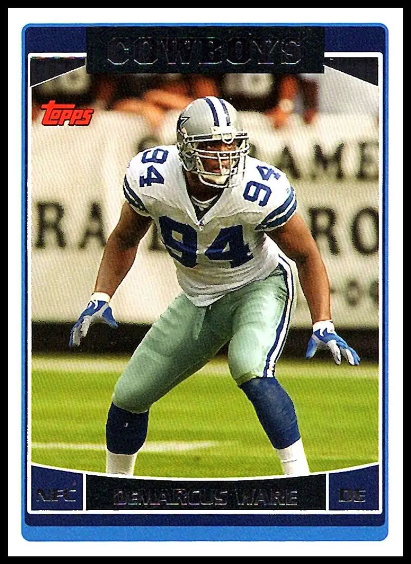 2006 Topps #18 DeMarcus Ware NM-MT Dallas Cowboys Football Card - Football Card Single