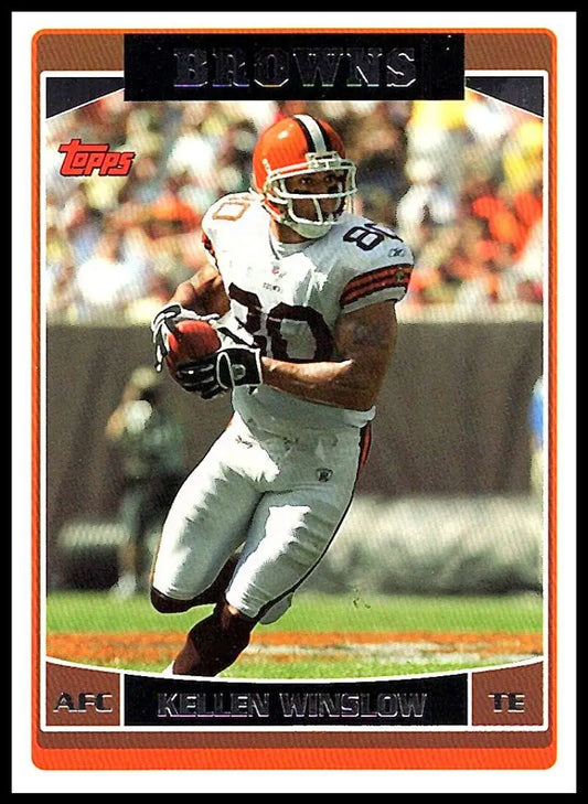 2006 Topps #183 Kellen Winslow NM-MT Cleveland Browns Football Card - Football Card Single