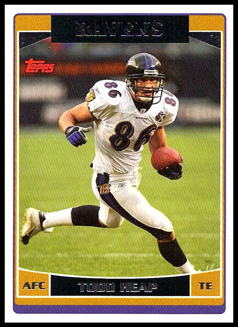2006 Topps #190 Todd Heap NM-MT Baltimore Ravens Football Card - Football Card Single